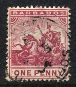 STAMP STATION PERTH -Barbados #72 Definitive Used - Perf.14 - Wmk.2 CV$0.25