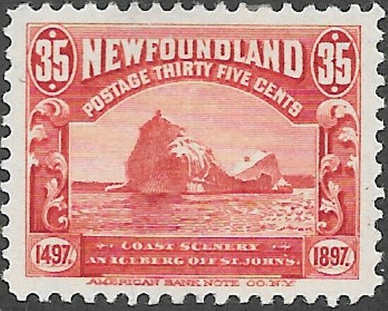 Newfoundland Scott Number 73 VF H