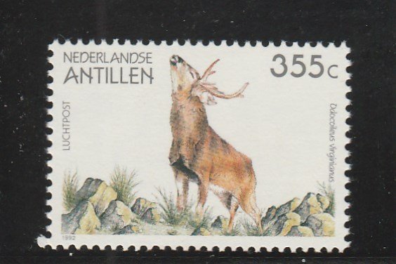 Netherlands Antilles  Scott#  671  MNH  (1992 White-Tailed Deer)