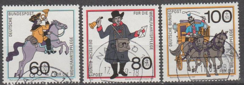 Germany #B682-4 F-VF Used CV $5.50 (B12771)