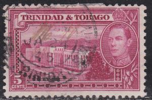 Trinidad & Tobago 54 General Post Office & Treasury 1941