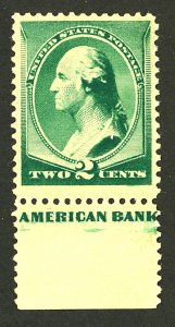 U.S. #213 MINT OG NH