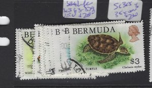 Bermuda Sea Lifw SC 363-379 VFU (1guh) 