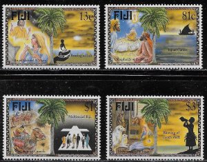 Fiji Scott #'s 782 - 785 MH