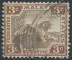 Federated Malay States   SC# 27 Used  see details & scans