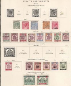 Malaya - Perak 1891-1900 m&u range cat £300+