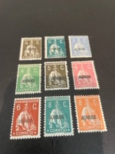 Azores sc 195,198,201-204,204A,206,207 MH