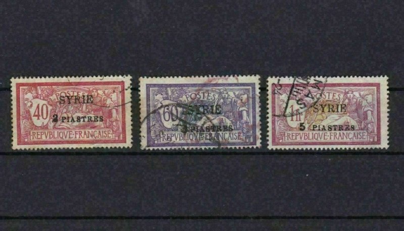 FRANCE EARLY MIDDLE EAST OVERPRINTS STAMPS REF 6436