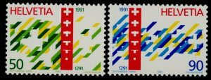 Switzerland 867-8 MNH Swiss Confederation