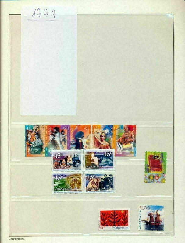 Australia & AAT MNH Used Frama Labels Blocks Cartoons(100+)Mint Face$30+(Hux437