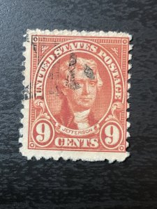 US SC # 590 Used