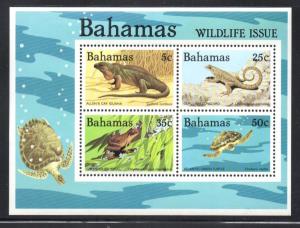 Bahamas Sc 567a 1984 Wildlife stamp sheet mint NH