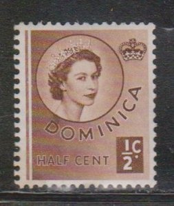 DOMINICA Scott # 142 MH - QEII