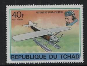 Chad   #C232  MNH  1978  aviation history  40fr