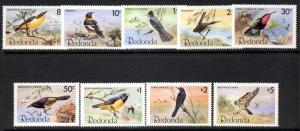 Redonda MI 50-8 MNH Birds