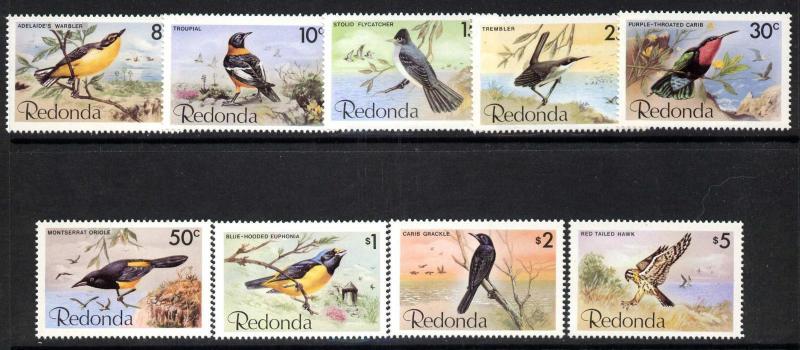 Redonda MI 50-8 MNH Birds