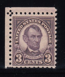 #584 3c F-VF NH