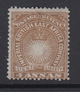 BRITISH EAST AFRICA, Scott 19, MHR