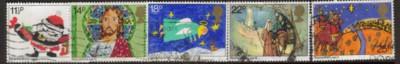 Great Britain Sc 960-4 1981 Christmas stamps used