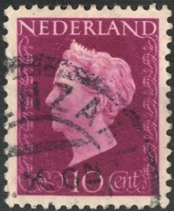 NETHERLANDS #289, USED - 1947 - NETHER287
