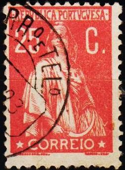 Portugal. 1912 25c S.G.543 Fine Used