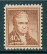 1050 40c Marshall Fine MNH