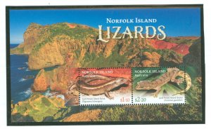 Norfolk Island #1163a  Souvenir Sheet