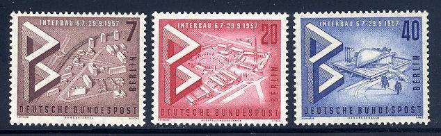 Germany - Berlin   9n145-7    vf  og nh    '07   cv $ 2.85