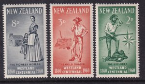 New Zealand 330-332 MNH VF