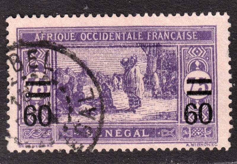 Senegal Scott 123  Fine used.