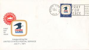 #1396 CO, Canon City 7-1-71 USPS FDC