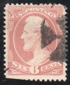 USA #208 F-VF, fancy cork, neat! Retails $110