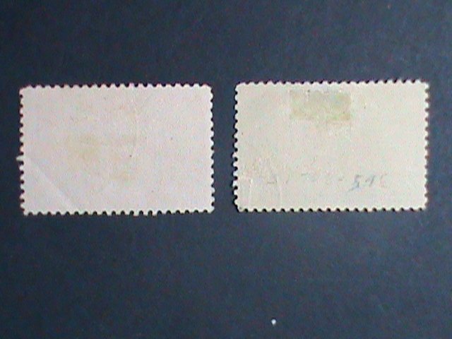 ​CUBA-1940 SC#364-5 DR. NICOLAS GUTIERREZ- CUBA USED VERY OLD STAMP-VERY FINE