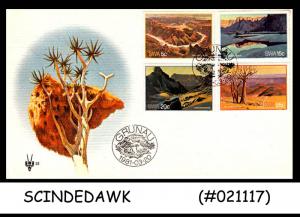 SOUTH WEST AFRICA - 1981 FISH RIVER CANYON - 4V - FDC