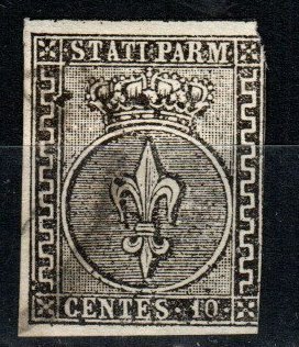 Italy Parma #2 F-VF Used CV $135.00