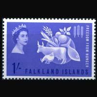 FALKLAND IS. 1963 - Scott# 146 FAO Set of 1 LH