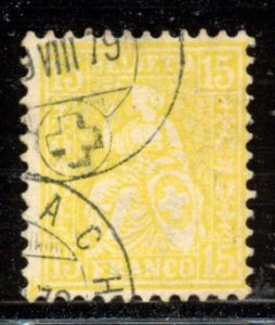 Switzerland # 54, Used.