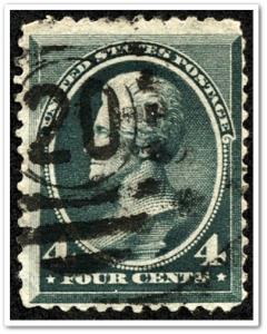 SC#211 4¢ Andrew Jackson (1883) Used 