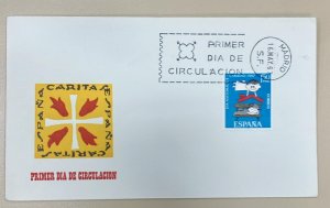 PN) 1967 SPAIN, NATIONAL DAY OF CHARITY BY CARITAS CONFEDERATION,