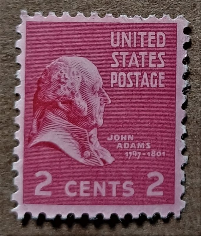 United States #806 2c John Adams MNH (1937)