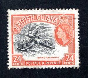 British Guiana, Scott #261,  F/VF, Mint Unused, CV $5.50 .....0850164