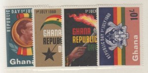 Ghana Scott #78-81 Stamp - Mint NH Set