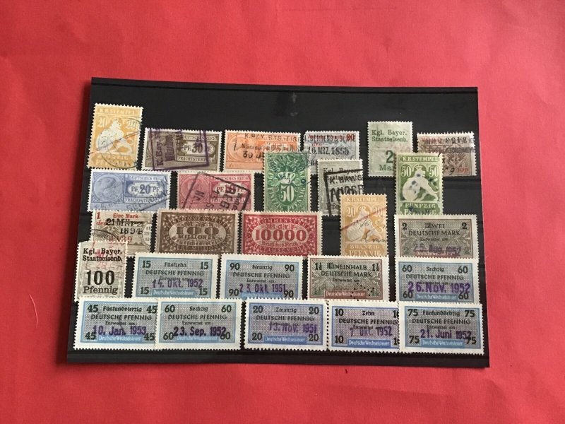 German Vintage Revenue Stamps R36998 Worldwide Other, Stamp / HipStamp