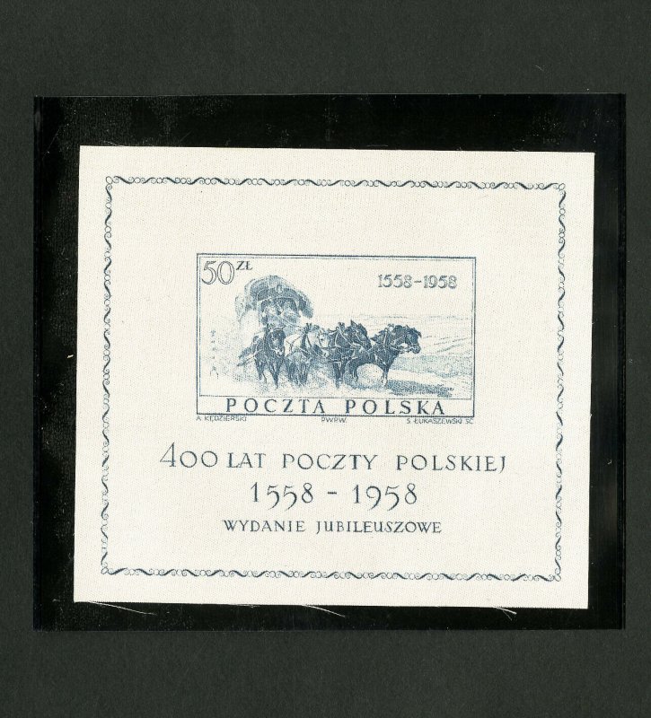 Poland Stamps # 830 XF OG NH