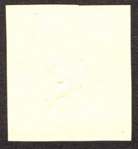 1845, Switzerland, Basel Dove 2 1/2c, MNH, Sc 3L1, Modern Reprint