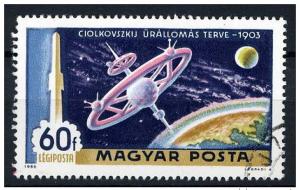 Hungary  1969 - Scott C288 - 60f, Moon landing 