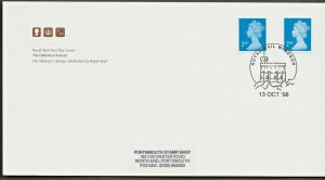 13/10/1998 NEW PERF14 DEFINITIVES 2nd RB,2nd LB NVI's, EX PRESITIGE BOOK FDC