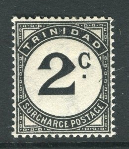 TRINIDAD; 1947 early GVI Postage Due issue Mint hinged 2c. value