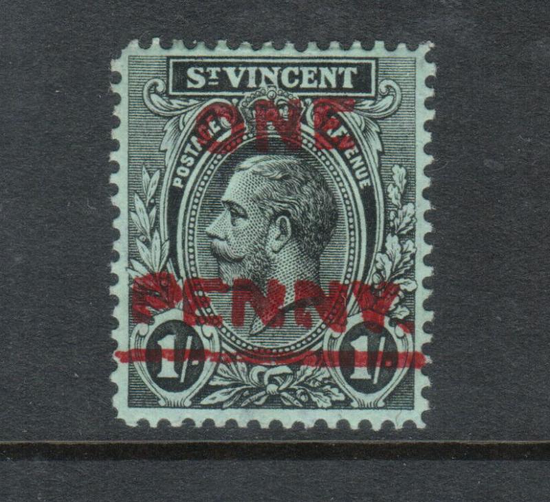 St Vincent #117a (SG #121c) Very Fine Mint Original Gum Hinged **With Cert.**