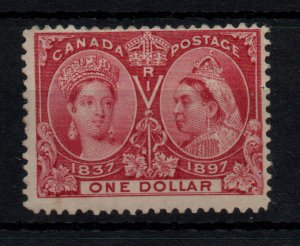 Canada 1897 QV $2 Jubilee mint LHM SG137 Cat Val £550 WS39028